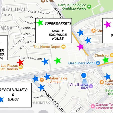 Villa Sofia Hotel Boutique Cancún Kültér fotó